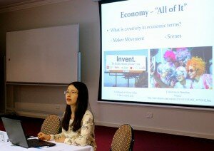 Dr Wen Wen, Shenzhen University China, Culture + 8 International Research Symposium, Centre for Culture and Technology (CCAT), Curtin University, June 2014